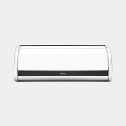Brabantia Bread Bin Roll Top – Brilliant Steel