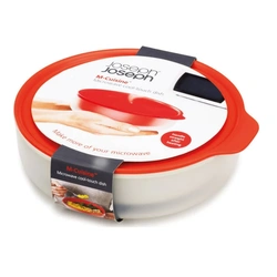 Joseph Joseph M-Cuisine Cool-Touch Microwave Dish – Stone/Orange – 45006