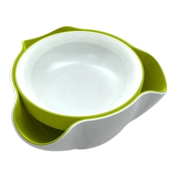 Joseph Joseph Double Dish – Large – White/Green – 70073