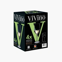 Natchmann Vivino Aromatic White Wine Stemglass – 70 cl – 4-Piece – 103742