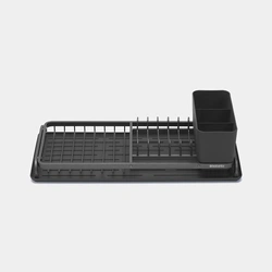 Brabantia Compact Dish Drying Rack – Dark Grey