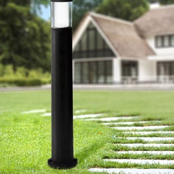 Fumagalli Carlo Bollard Light - GU10 LED Compatible - Black (Made in Italy)