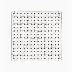 Bosa Nova Square Platter 21Cm – Set of 2